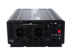 Carspa Napetostni pretvornik CAR3KU-24 24V/230V + USB 3000W, modificiran sinus