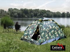 Cattara Šotor ARMY za 2 osebi 200 x 120 x 100 cm