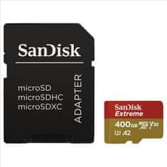 SanDisk Pomnilniška kartica Extreme micro SDXC 400 GB 160 MB/s A2 C10 V30 UHS-I U3