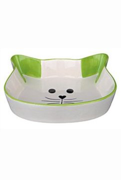 Trixie Keramična skleda za mačjo glavo 0,25ml 12cm TR