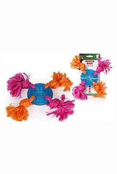 Igrača za pse Denta Roo Disk s 4 vozli 24cm/8cm