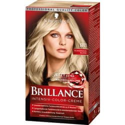Schwarzkopf Brillance barva za lase, 811 skandinavsko blond