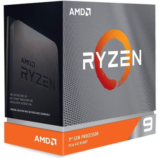 AMD Ryzen 9 3900XT procesor, 12 jeder, 24 niti, 105 W (100-100000277WOF)