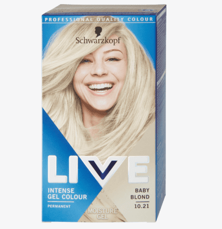 Schwarzkopf Live barva za lase, 10.21 Baby Blond