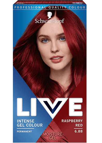 Schwarzkopf Live barva za lase, 6.88 Raspberry Red