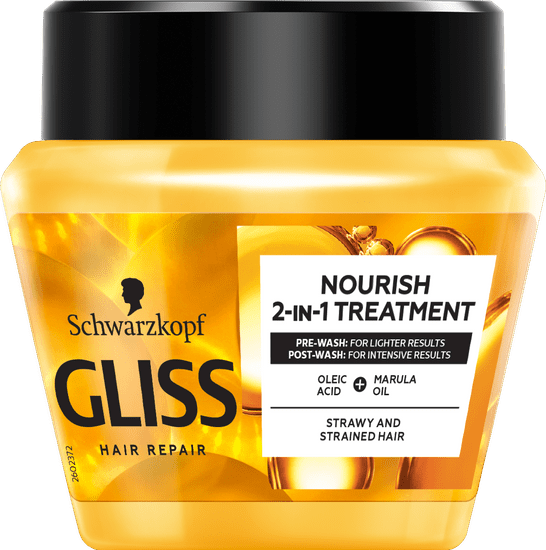 Gliss Kur Hair Repair maska za lase, Oil Nutritive, 300 ml