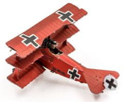 Metal Earth kovinski model 3D sestavljanka Fokker Dr. triplane I