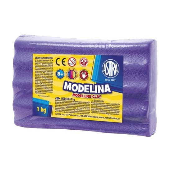 Astra Mešanica za modeliranje pečice MODELINA 1kg vijolična, 304111003