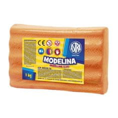 Astra Mešanica za modeliranje v pečici MODELINA 1kg Oranžna, 304111006