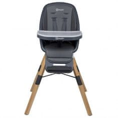 BabyGO jedilni stol CAROU 360° Grey