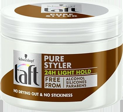 Taft Pure Styler gel za lase, Light Hold, 150 ml