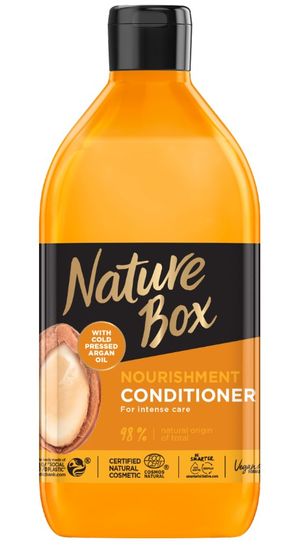 Nature Box balzam za lase, argan, 385 ml