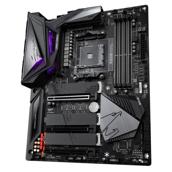 Gigabyte B550 Aorus Master osnovna plošča, AM4, DDR4, Wi-Fi, USB-C, ATX