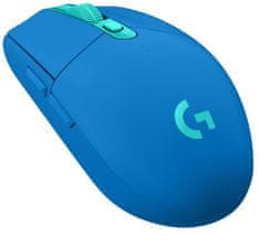 G305 gaming miška, Lightspeed brezžična, modra (910-006014)