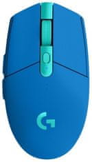 Logitech G305 gaming miška, Lightspeed brezžična, modra (910-006014)