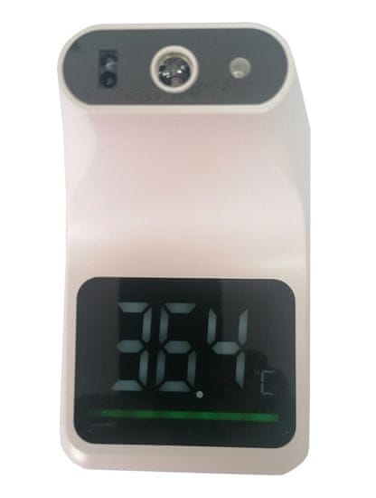 Tech Plus termometer, brezstični, stenski, bel