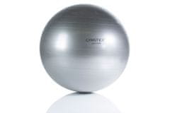 Gymstick vadbena žoga, 65 cm, srebrna - odprta embalaža
