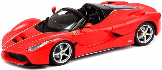 BBurago model Ferrari La Ferrari Aperta, 1:24, rdeč