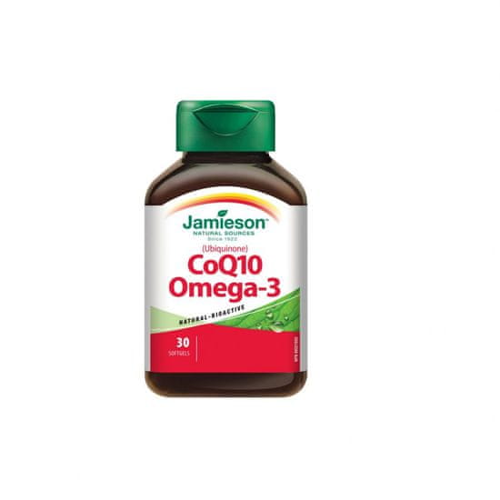 Jamieson CoQ10 z Omega 3 100 kapsule za srce in ožilje, 30 kapsul (797782)