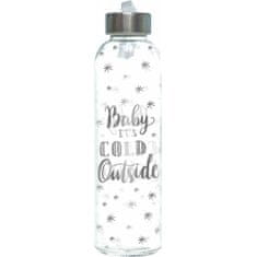 Creative Trendy steklenica božična, srebrna