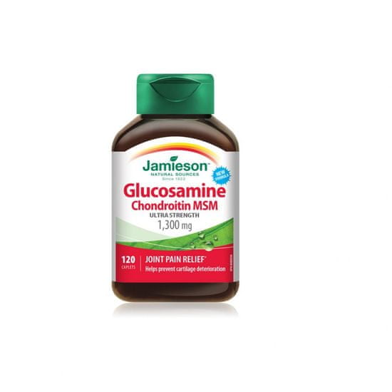 Jamieson Glukozamin, Hondrotoin in MSM tablete, 120 tablet, (796659)