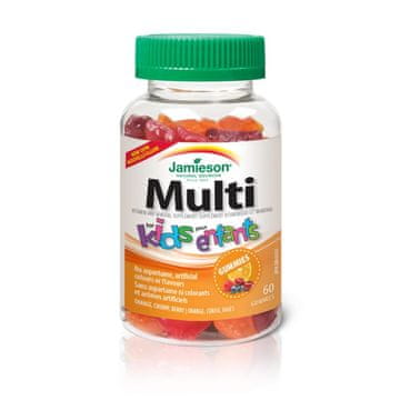 Jamieson Multi For Kids vitamini in minerali za otroke, 60 želejčkov (799778)
