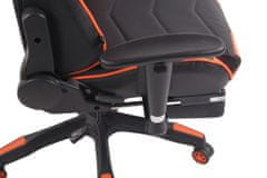 BHM Germany Turbo masažni igralni stol, črna / oranžna