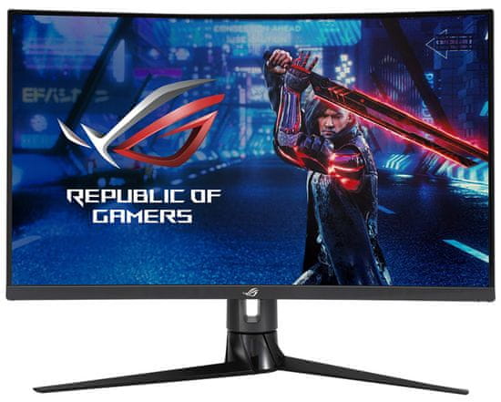 Monitor Asus 80 cm (31,5″) XG32VC 2560×1440 Curved Gaming 170Hz VA 1ms HDMI DisplayPort USB-C 15W 2xUSB3.2 Pivot sRGB125% FreeSync Premium Pro KVM mimovrste=) komponentko