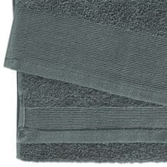 Vidaxl Kopalne brisače 2 kosa bombaž 450 gsm 100x150 cm zelene
