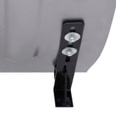 Vidaxl Snežni plug za kosilnico z adapterjem 100 cm