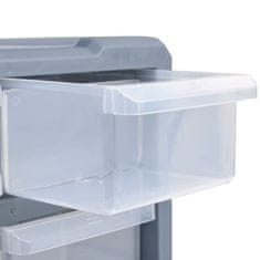 Vidaxl Organizator z 22 predali 49x16x25,5 cm