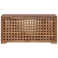 Vidaxl Škatla za vrvi 80x40x40 cm trdna tikovina