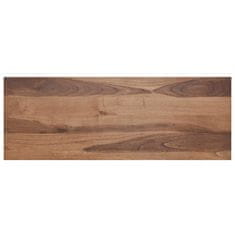 Vidaxl Škatla za vrvi 110x40x40 cm trdna tikovina