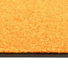 Vidaxl Pralni predpražnik oranžen 60x90 cm