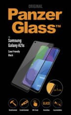 PanzerGlass zaščitno steklo za Samsung Galaxy A21s, CF, kaljeno, črno
