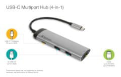 Verbatim priklopna postaja iz USB-C na 2x USB 3.0, USB-C, HDMI 4K