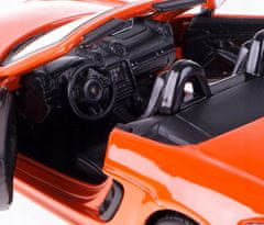 BBurago 1:24 Plus Porsche 718 Boxster, oranžen