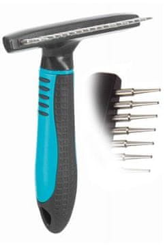 Trixie Grablje za plašč z vrtljivimi zobmi 2cm/10-15cm TR