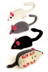 Karlie Igrača mačka miška super hitro raztegljiv pliš
