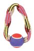 Chadog Igrača za pse TENNIS BALL ROPE circle 23cm Zolux