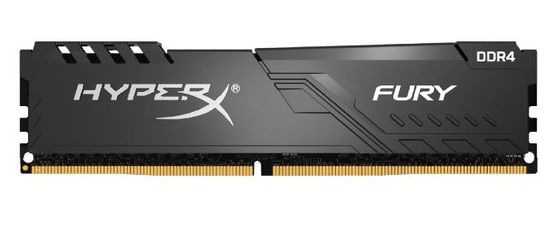 Kingston HyperX Fury pomnilnik RAM, 16 GB, DDR4-2666, črn (HX426C16FB4/16)
