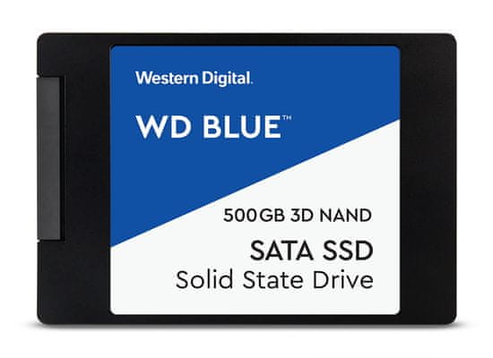 Western Digital SSD disk SATA 3 500 GB BLUE 3D NAND 6,35 (2,5") (WDS500G2B0A)