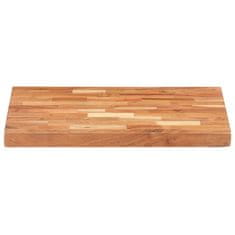 Vidaxl Deska za rezanje 50x35x4 cm trden akacijev les