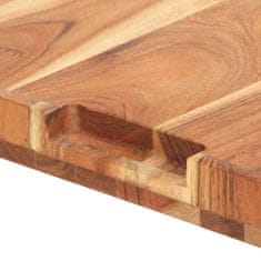 Greatstore Deska za rezanje 50x35x4 cm trden akacijev les