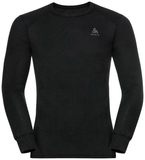 ODLO Active Warm Eco Baselayer Top moški set 2 majic, črno-siv (B:15000/15700)