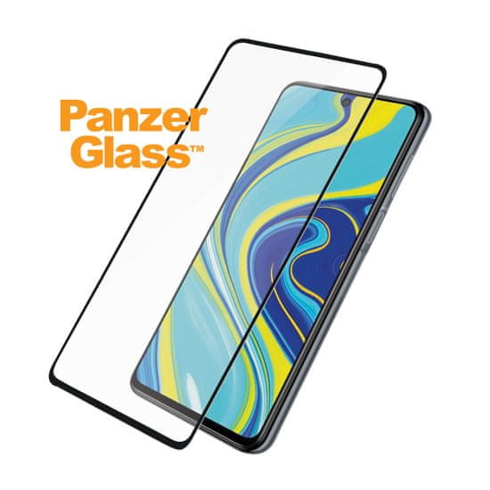PanzerGlass CF zaščitno steklo za Xiaomi Redmi Note 9 Pro, črno