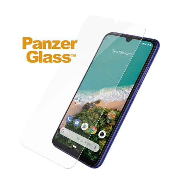 PanzerGlass Edge-to-Edge zaščitno steklo za Xiaomi Mi A3, črno