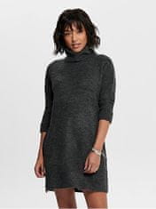 ONLY Ženska obleka ONLJANA 15140166 Dark Grey Melange (Velikost XL)