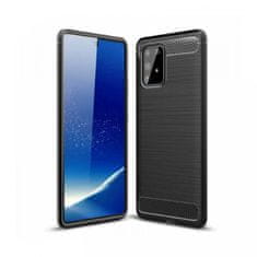 Ovitek za Samsung Galaxy S10 Lite G770 / Galaxy A91, silikonski, mat carbon črn