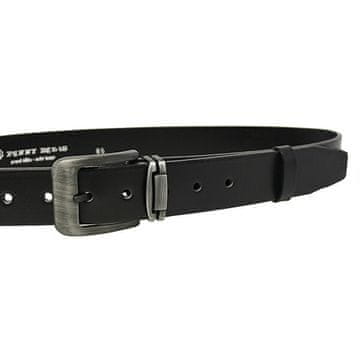 Penny Belts Moški usnjen pas 507-60 črn